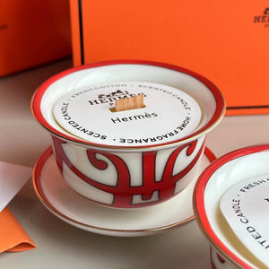 HERMES SCENTED CANDLES SET