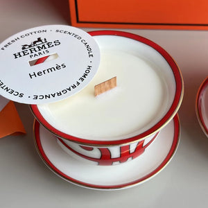 HERMES SCENTED CANDLES SET