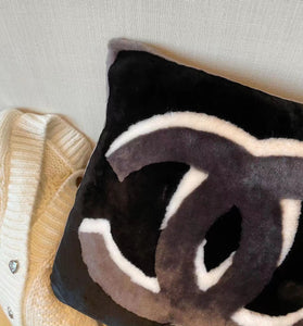 COCO SHEARLING THROW PILLOW