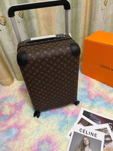 Load image into Gallery viewer, BLACK MACASSAR CANVAS CABIN 37L HORIZON 55 SUITCASE
