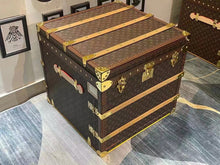 Load image into Gallery viewer, CUSTOM LV BROWN SQUARE TRUNK
