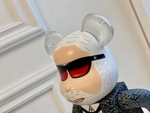 Load image into Gallery viewer, KARL LAGERFELD BEARBRICK 400%
