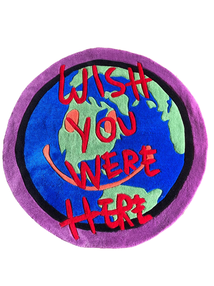 WISH YOU WERE HERE ASTROWORLD RUG