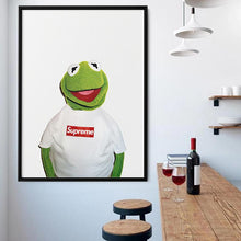 Load image into Gallery viewer, SUPREME &quot;KERMIT THE FROG&quot; WALL FRAME - THE PENTHOUSE THEORY SUPREME
