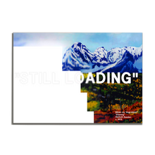 Load image into Gallery viewer, IKEA X OFF WHITE &quot;STILL LOADING&quot; CANVAS PRINT - THE PENTHOUSE THEORY IKEA
