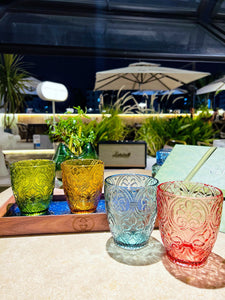 GUCCI GLASS AND TRAY SET