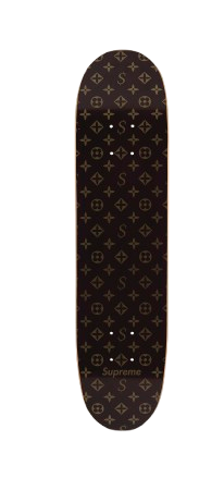CEAST & DESIST SUPREME LV SKATEBOARD DECK