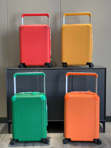 CUSTOM TAURILLON ORANGE 37L HORIZON 55 SUITCASE