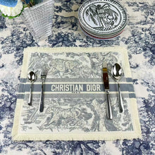 Load image into Gallery viewer, CHRISTIAN EATING PLACEMAT WITH CUTLERY SET
