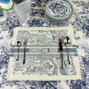 CHRISTIAN EATING PLACEMAT WITH CUTLERY SET