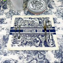 Load image into Gallery viewer, CHRISTIAN EATING PLACEMAT WITH CUTLERY SET
