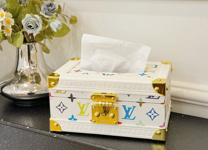 LV TISSUE BOX COVER (MURAKAMI EDITION)