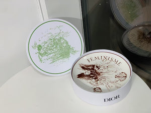 CHRISTIAN BOTANICAL FEMINISM PLATES SET