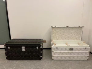 CUSTOM LV WHITE TRUNK