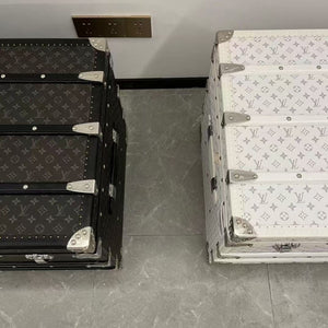 CUSTOM LV WHITE TRUNK