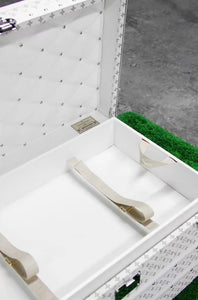 CUSTOM LV WHITE TRUNK