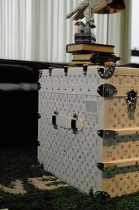 CUSTOM LV WHITE TRUNK