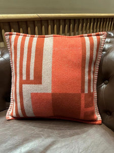 HERMES WOOL ITHAQUE THROW PILLOW