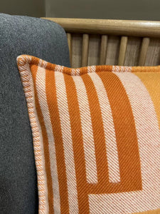 HERMES WOOL ITHAQUE THROW PILLOW
