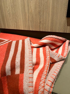 HERMES WOOL ITHAQUE THROW BLANKET