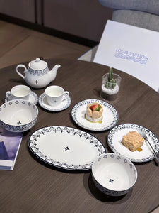CUSTOM LV TEA TIME TABLEWARE SET