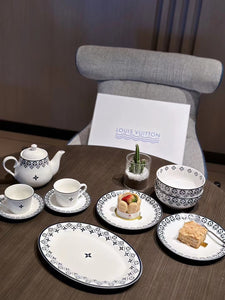CUSTOM LV TEA TIME TABLEWARE SET