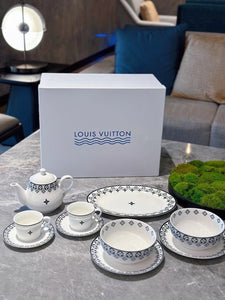 CUSTOM LV TEA TIME TABLEWARE SET