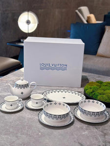 CUSTOM LV TEA TIME TABLEWARE SET