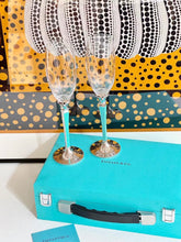 Load image into Gallery viewer, TIFFANY CHAMPAGNE GLASSWARE SET
