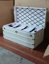 Load image into Gallery viewer, CUSTOM LV WHITE TRUNK

