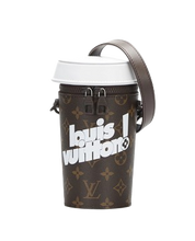 Load image into Gallery viewer, CUSTOM LOUIS COFFEE CUP POUCH
