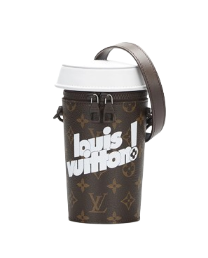 CUSTOM LOUIS COFFEE CUP POUCH