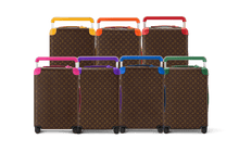 Load image into Gallery viewer, CUSTOM MACASSAR CANVAS CABIN 37L HORIZON 55 SUITCASE
