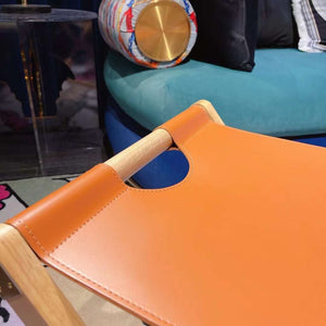 CUSTOM LEATHER PIPPA STOOL