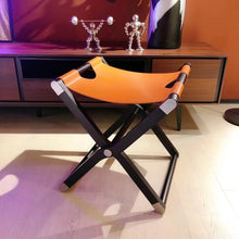 Load image into Gallery viewer, CUSTOM LEATHER PIPPA STOOL
