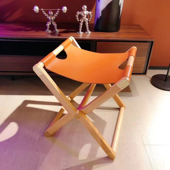 CUSTOM LEATHER PIPPA STOOL