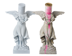 PINK ANGEL FIGURINE