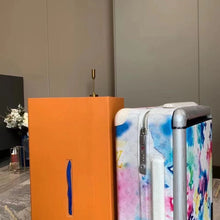 Load image into Gallery viewer, CUSTOM WATERCOLOUR MONOGRAM 37L HORIZON 55 SUITCASE

