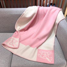 Load image into Gallery viewer, HERMES WOOL ADADA AVALON BABY THROW BLANKET
