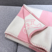 Load image into Gallery viewer, HERMES WOOL ADADA AVALON BABY THROW BLANKET
