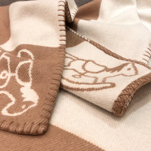 Load image into Gallery viewer, HERMES WOOL ADADA AVALON BABY THROW BLANKET
