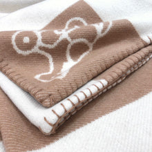 Load image into Gallery viewer, HERMES WOOL ADADA AVALON BABY THROW BLANKET
