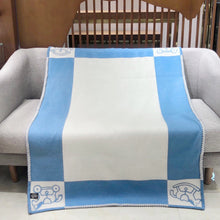 Load image into Gallery viewer, HERMES WOOL ADADA AVALON BABY THROW BLANKET
