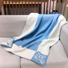 Load image into Gallery viewer, HERMES WOOL ADADA AVALON BABY THROW BLANKET
