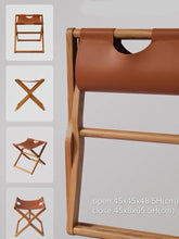 Load image into Gallery viewer, CUSTOM LEATHER PIPPA STOOL
