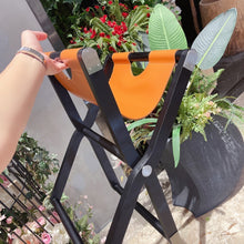 Load image into Gallery viewer, CUSTOM LEATHER PIPPA STOOL
