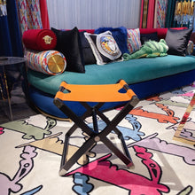 Load image into Gallery viewer, CUSTOM LEATHER PIPPA STOOL
