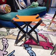 Load image into Gallery viewer, CUSTOM LEATHER PIPPA STOOL

