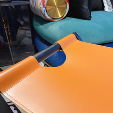 Load image into Gallery viewer, CUSTOM LEATHER PIPPA STOOL
