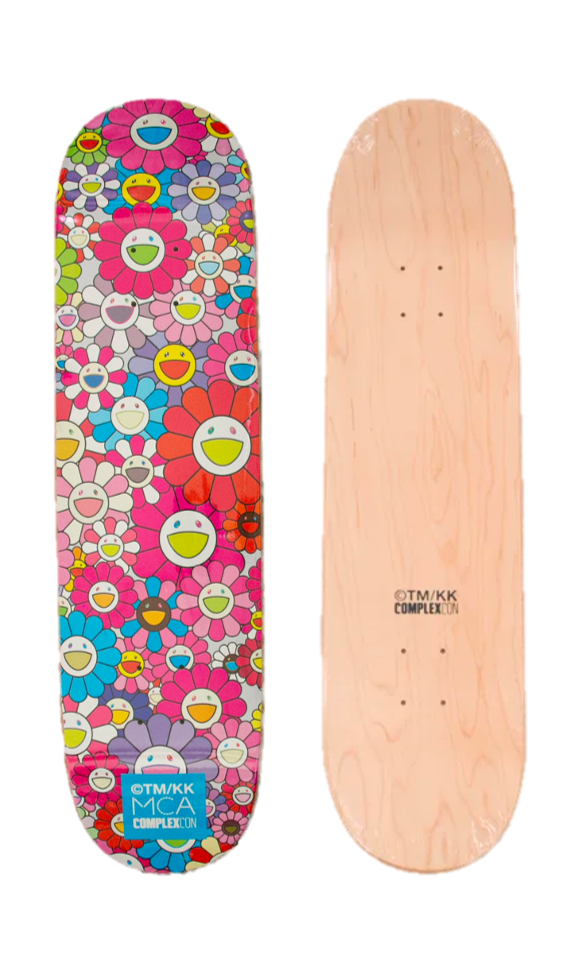 Takashi Murakami | Takashi Murakami Flowers Skateboard Decks